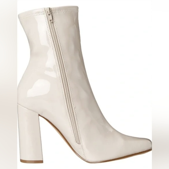 STEVE MADDEN Lynden boot in bone patent size 5.5 - Picture 3 of 7